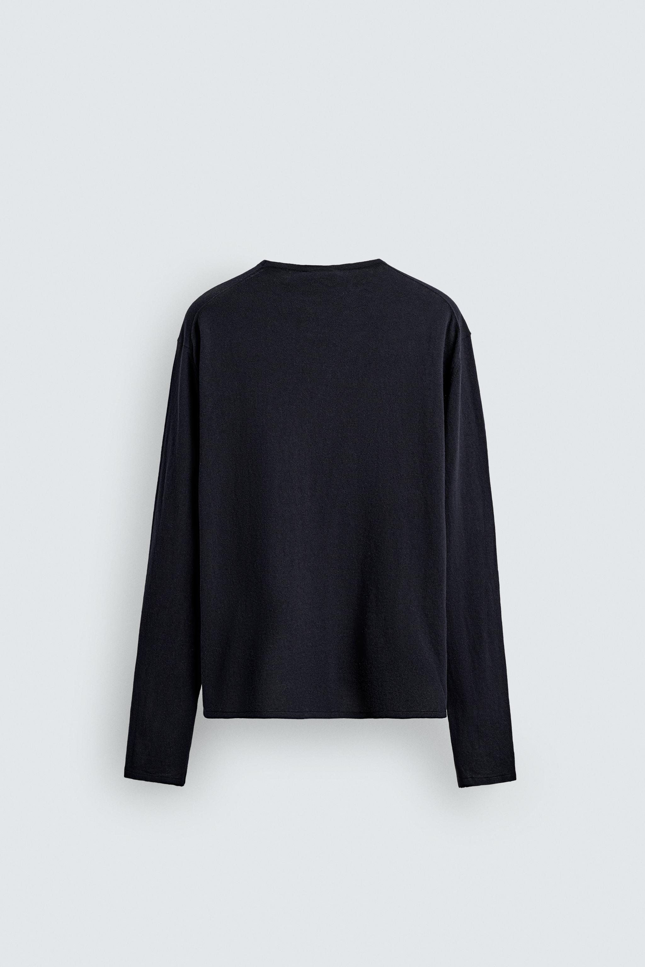LIGHTWEIGHT COTTON LINEN BLEND JUMPER